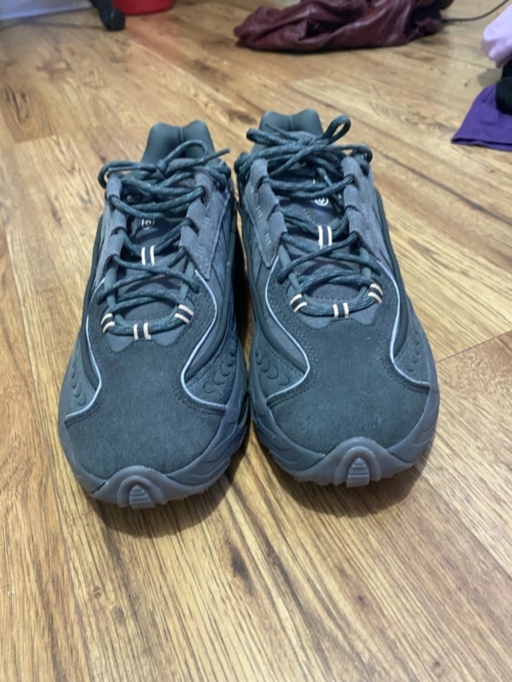 RARE Adidas Oznova Triple Gray Athletic Sneakers